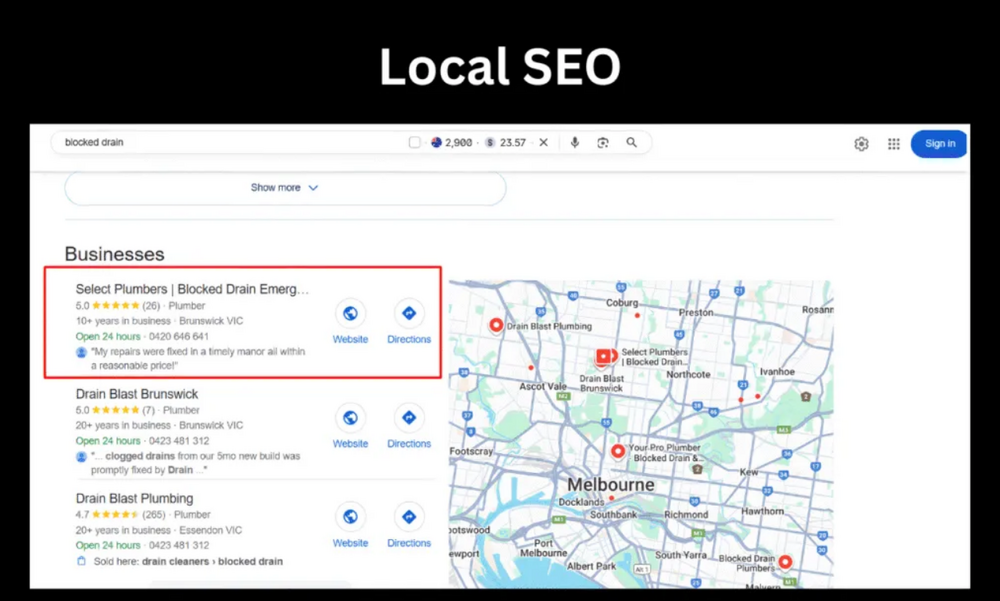 Local citation building service by Gleemium Marketing - Perth citation agency helping home service trades appear in the Google Local 3-pack for high-intent suburb searches